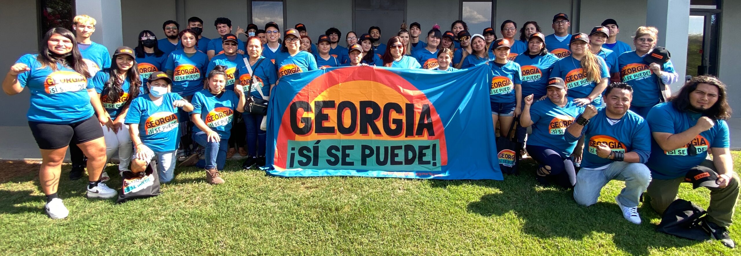 How We Win Georgia In The 2024 Elections Movement Voter Project   Georgia Latino Alliance For Human Rights GLAHR Action Network Si Se Puede Banner Scaled 